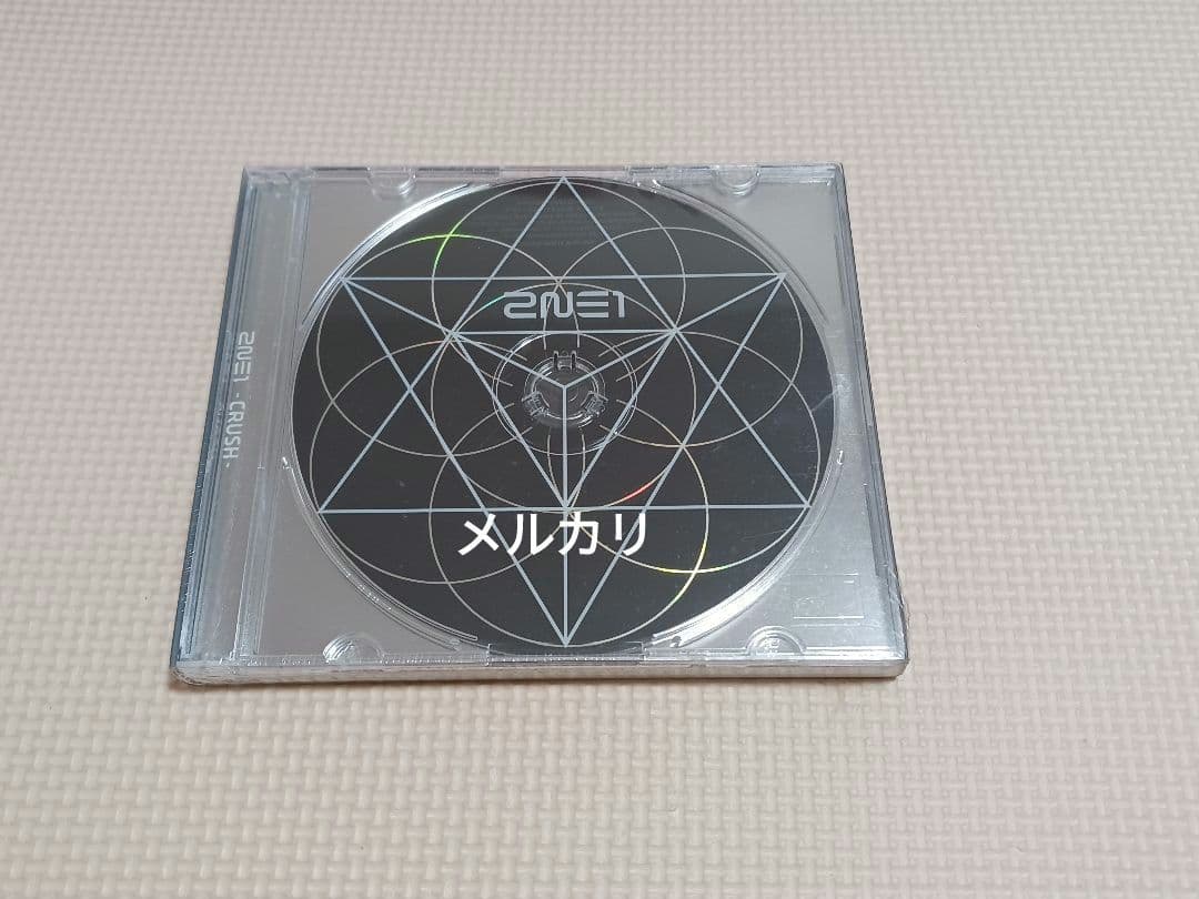 2NE1 2集 CRUSH 韓国盤CD ブラックver