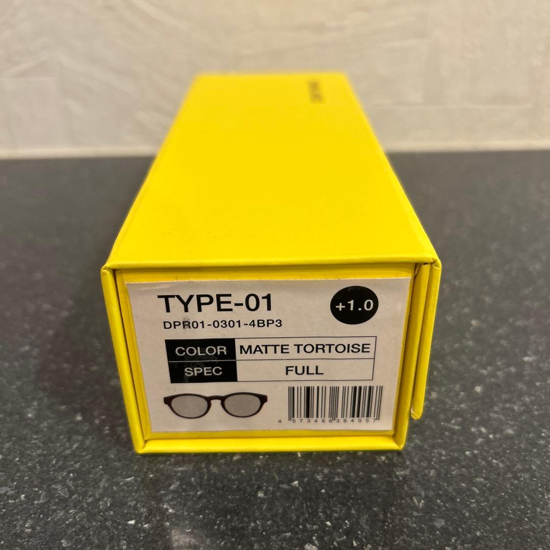 DONTP A N IC ＋1.0 ベッコウ柄