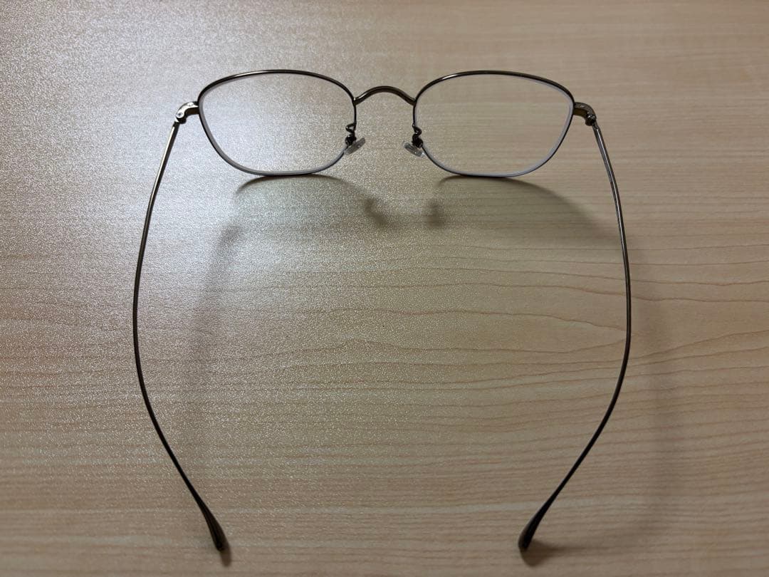 zoff ウェリントンメガネ　度あり　ブラウン　ユニセックス