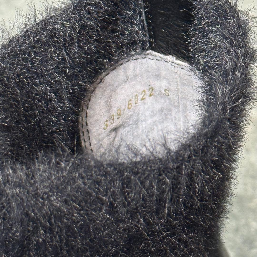 LANVIN on Blue サイドゴア ブーツ ニット ボア S 22.0cm