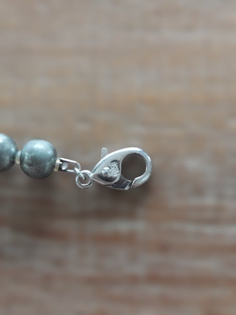 最高級ゲルマニウム純度99.99%無垢玉ネックレス、ブレスレット総重量56.0g