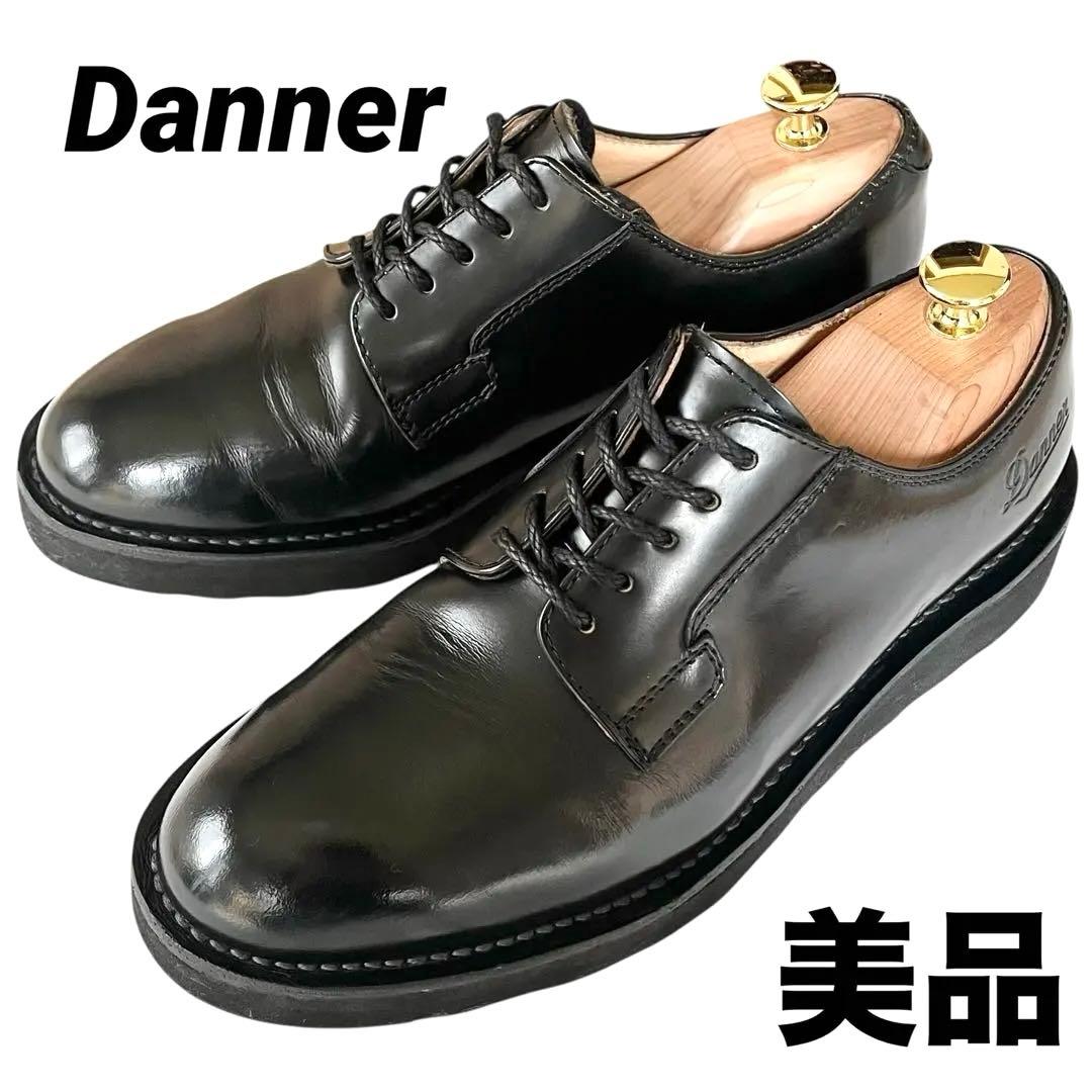 【美品】◾️Danner◾️ポストマンシューズ◾️レザー◾️ブラック◾️D910110