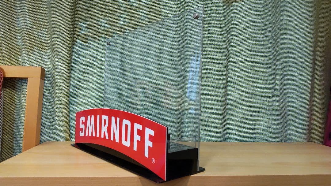SMIRNOFF ディスプレイスタンド 約30cm