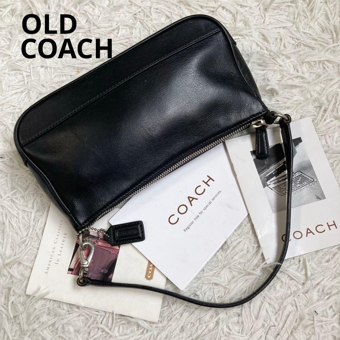 バッグ vintage coach old accessory porch black