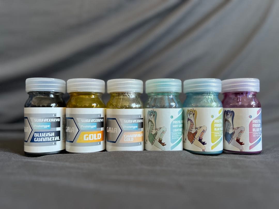 ガイアノーツ　塗料　セット　サーフェイサー　パステルプリズム