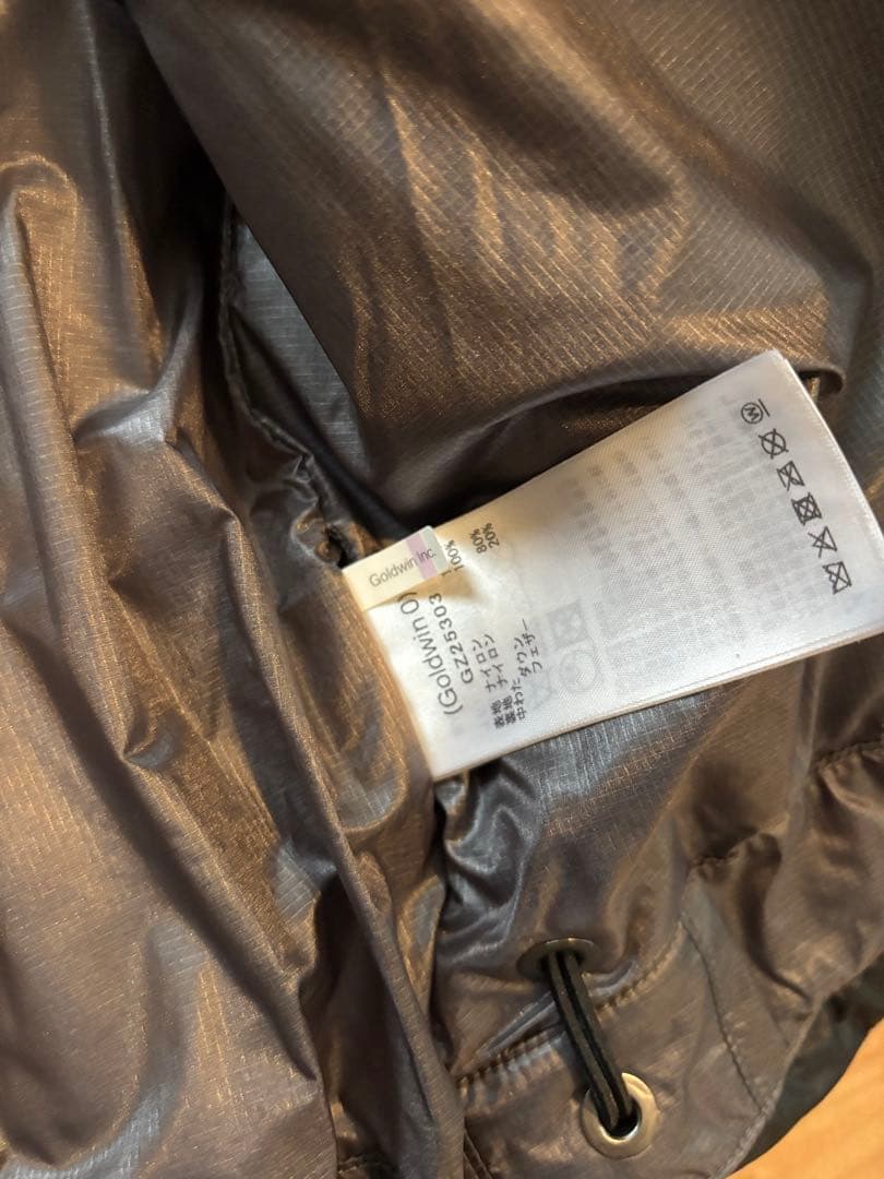 Goldwin0THREE―DIMENSIONAL DOWN VEST サイズ5