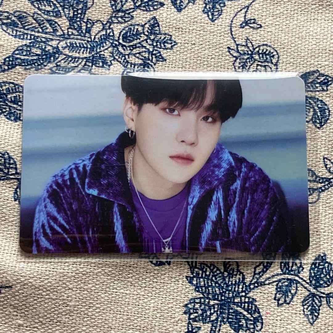 BTS BE 未公開 ラキドロ トレカ suga ユンギ