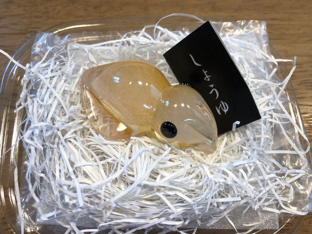 ガラスのホタルイカ