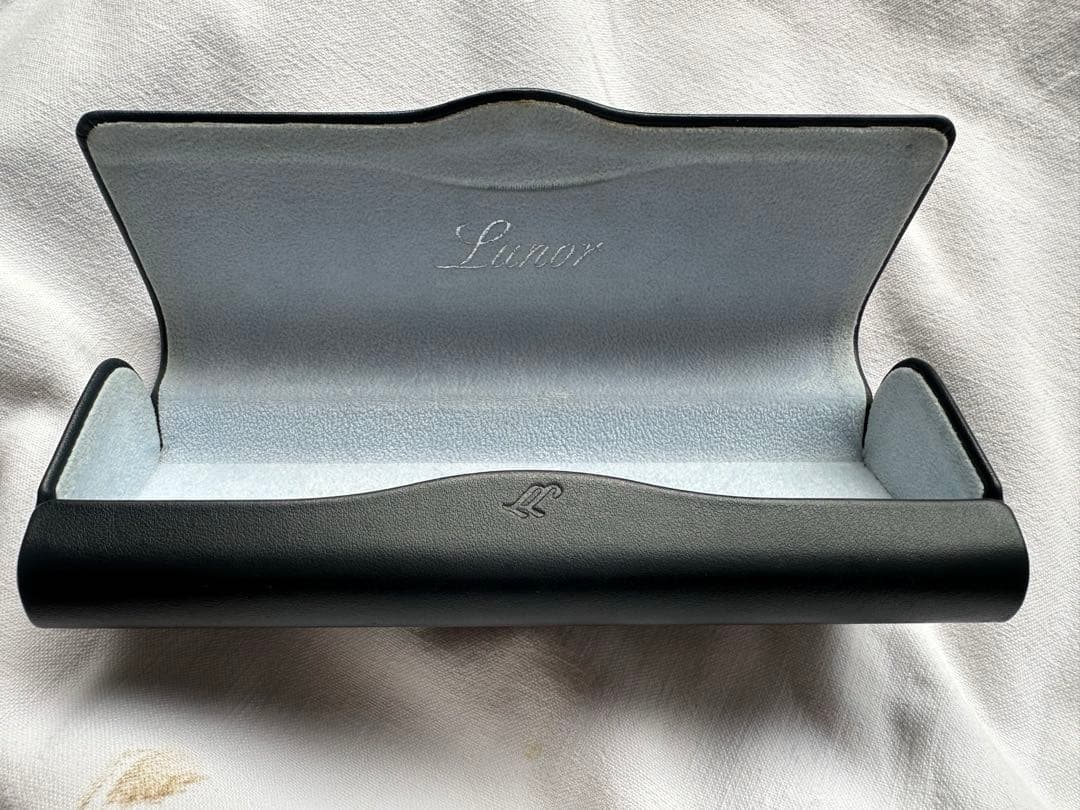 【お値下げ】lunor (スティーブ・ジョブズ) 度なし　伊達メガネ　黒縁メガネ