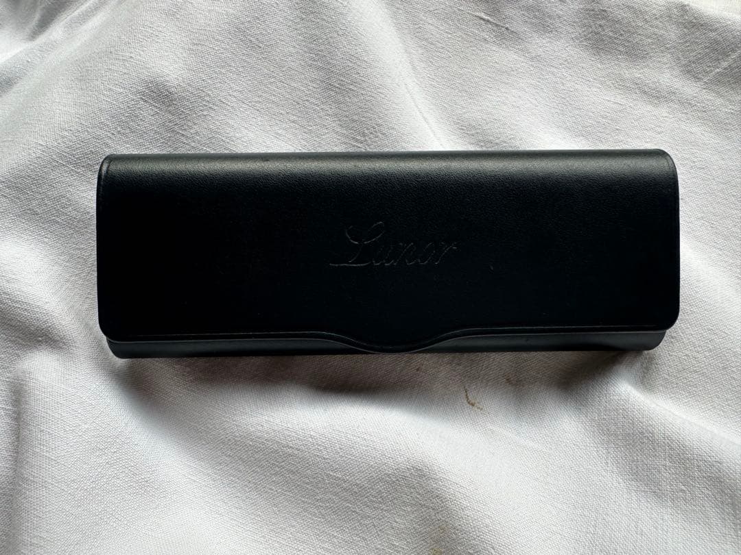 【お値下げ】lunor (スティーブ・ジョブズ) 度なし　伊達メガネ　黒縁メガネ