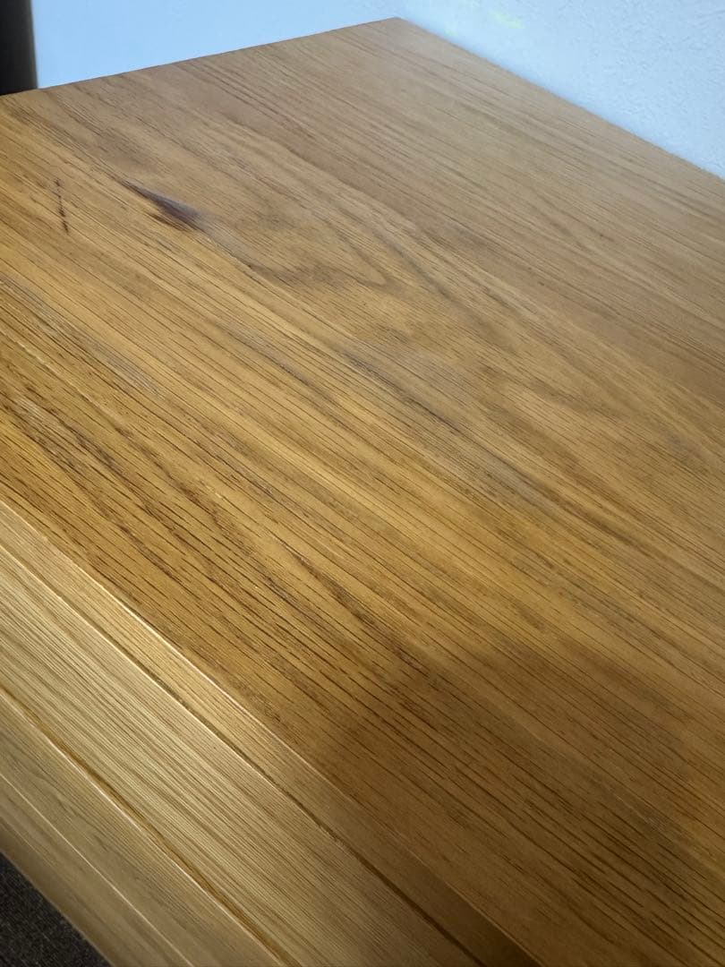 ピザさん専用/6月までお値下げ！【無印良品】木製チェスト4段 オーク材