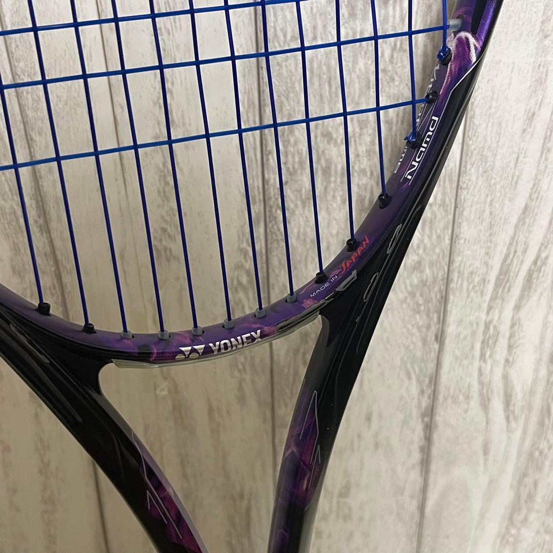 【廃色】ヨネックス ジオブレイク80s UL1 ソフトテニス ブラック パープル