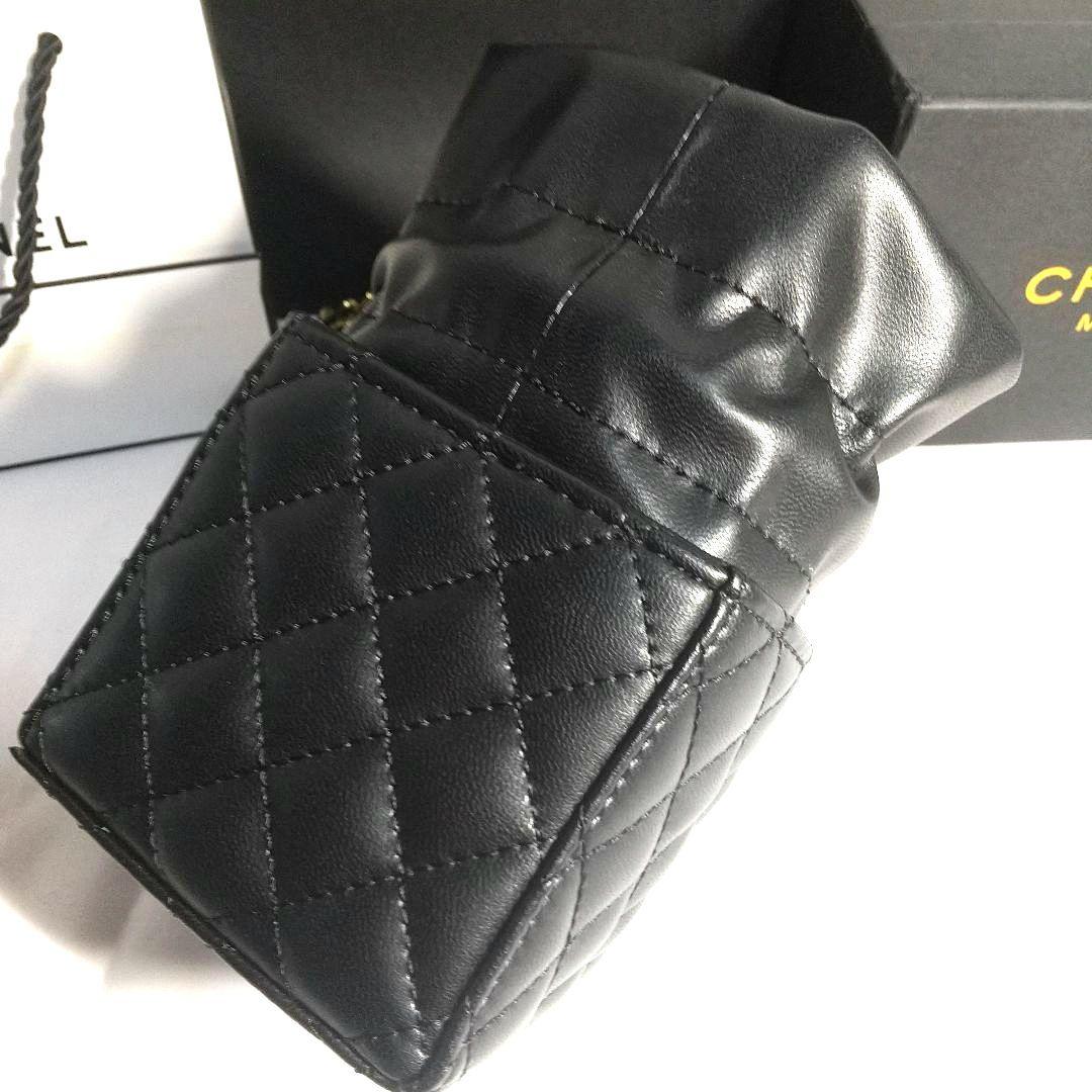 新品未使用CHANELチェーンショルダミニマトラッセ巾着VIP限定ノベルティ