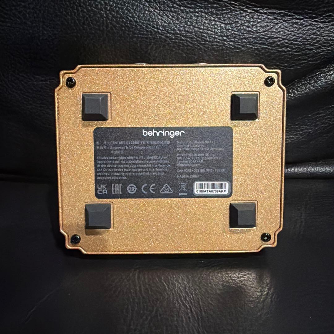 Behringer CENTAUROVERDRIVE ゴールド