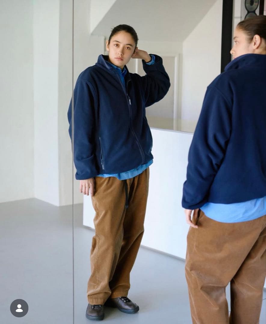 パンツ everyone corduroy belted easy pants