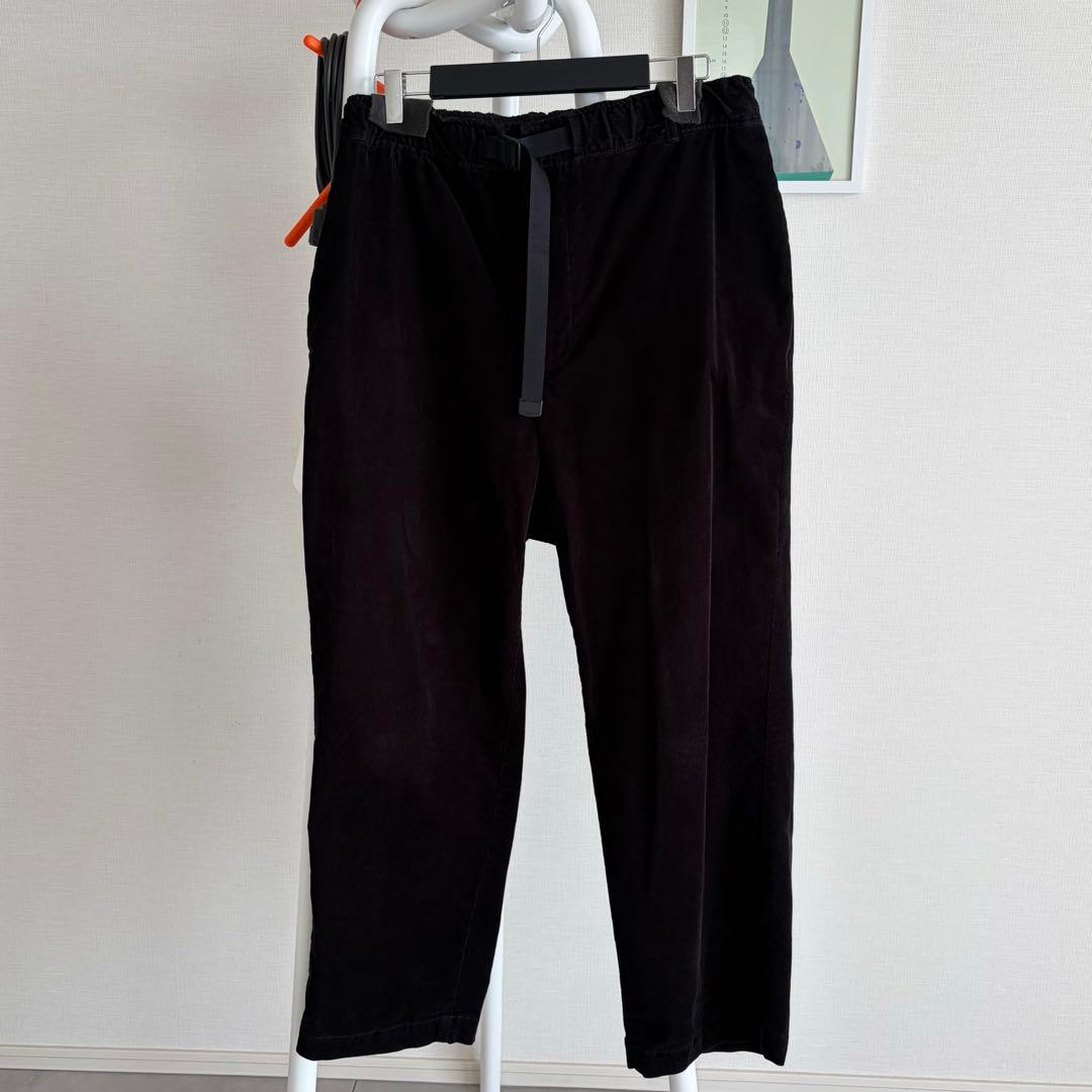 パンツ everyone corduroy belted easy pants