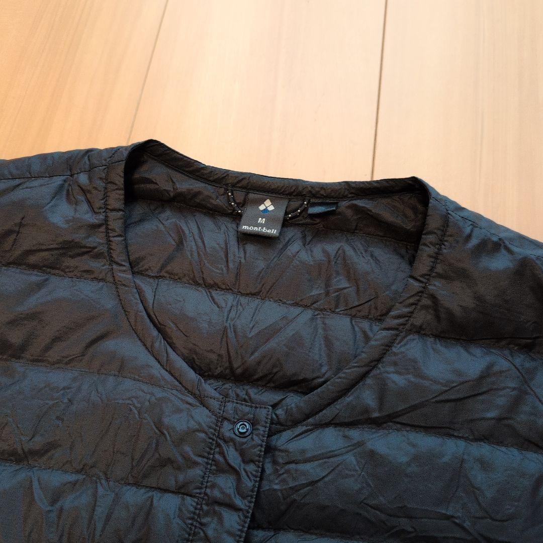 montbell Mサイズ Men's BK ラウンドネックダウンジャケット
