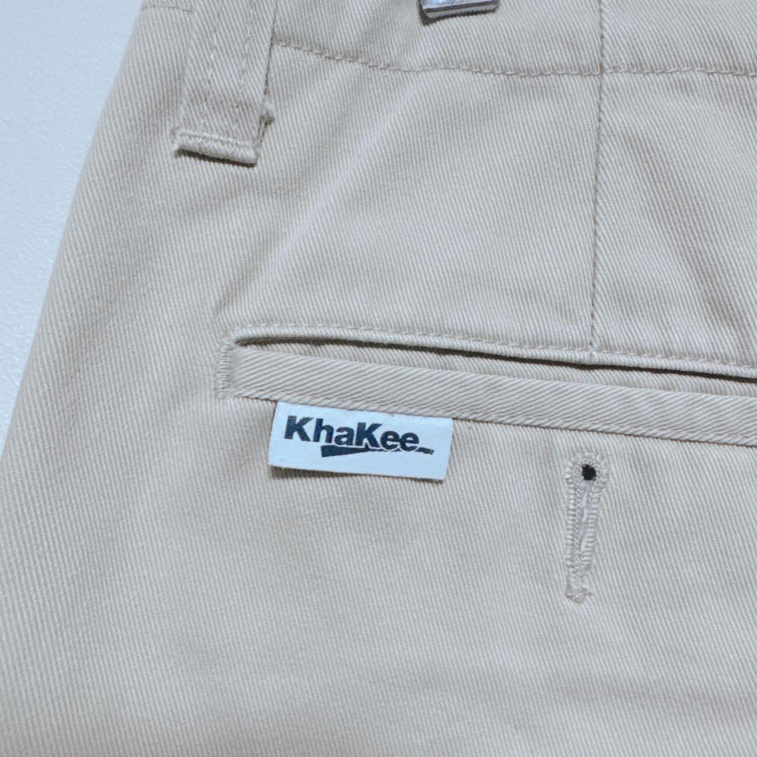 DESCENDANT KhaKee テーパードパンツ チノパン ベージュ