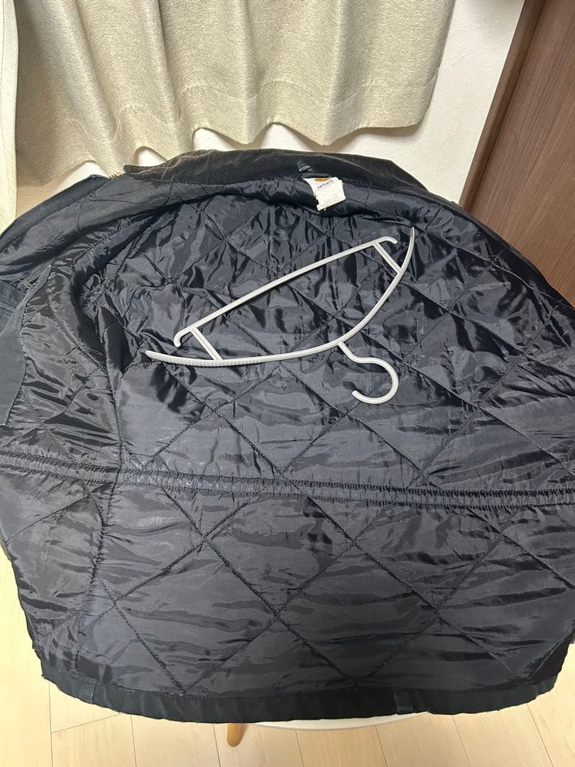 値下げ　Carhartt トラディショナルコート　ブラックフェード　カバーオール