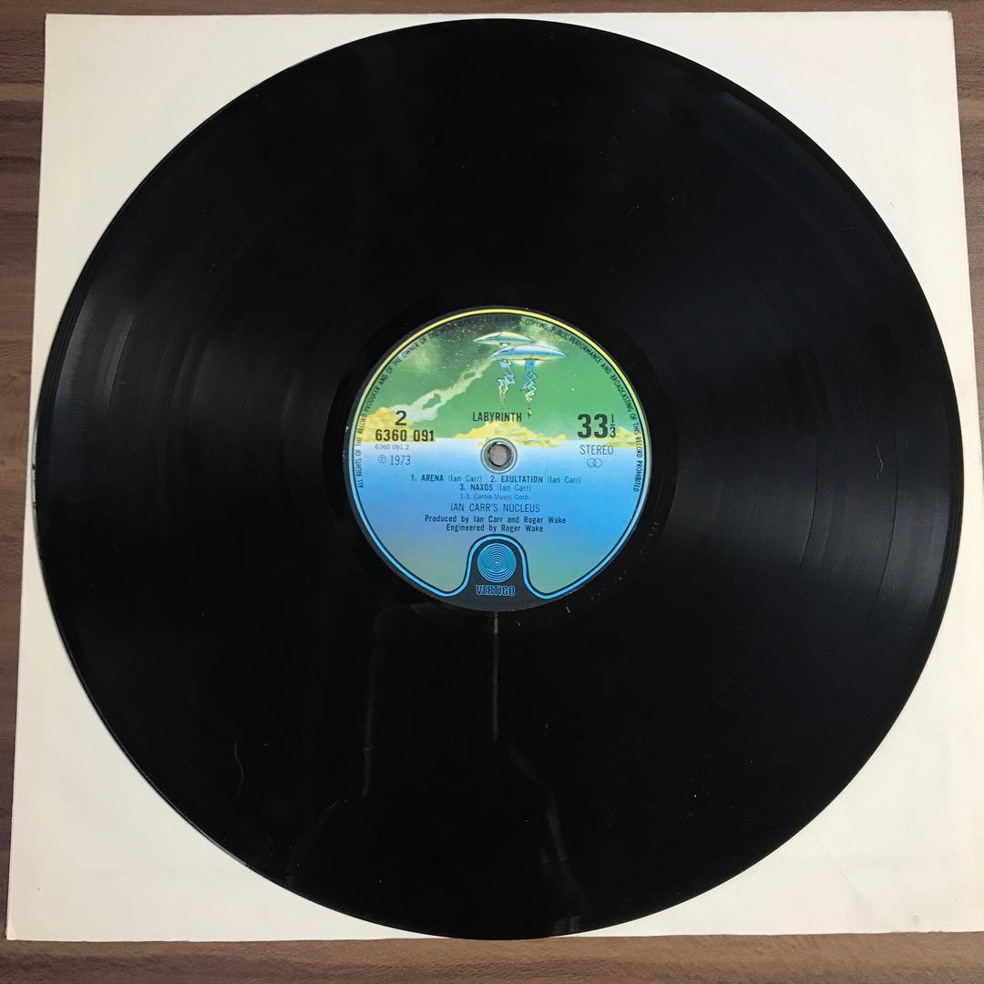 洋楽 IAN CARR WITH NUCLEUS PLUS LABYRINTH LP