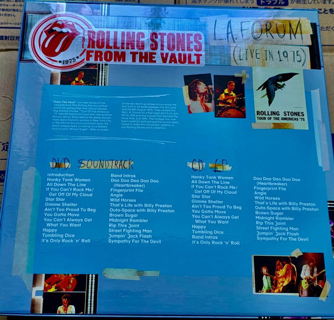 ストーンズ　L.A. フォーラム～ライヴ1975 ワードレコーズ限定ボックス