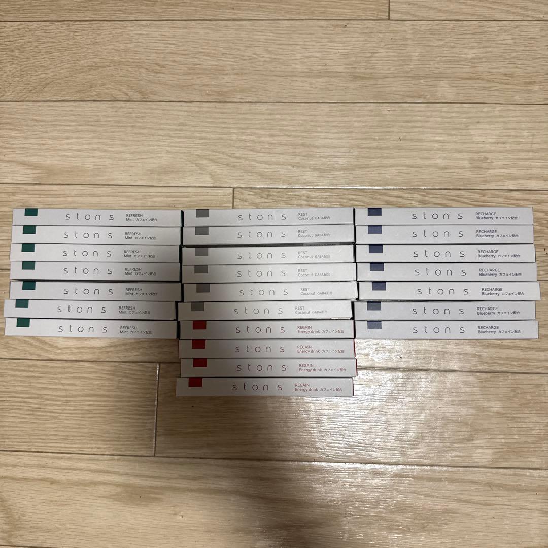 ストンエス☆stons☆ブルーベリー&ココナッツ&ミント&エナジードリンク