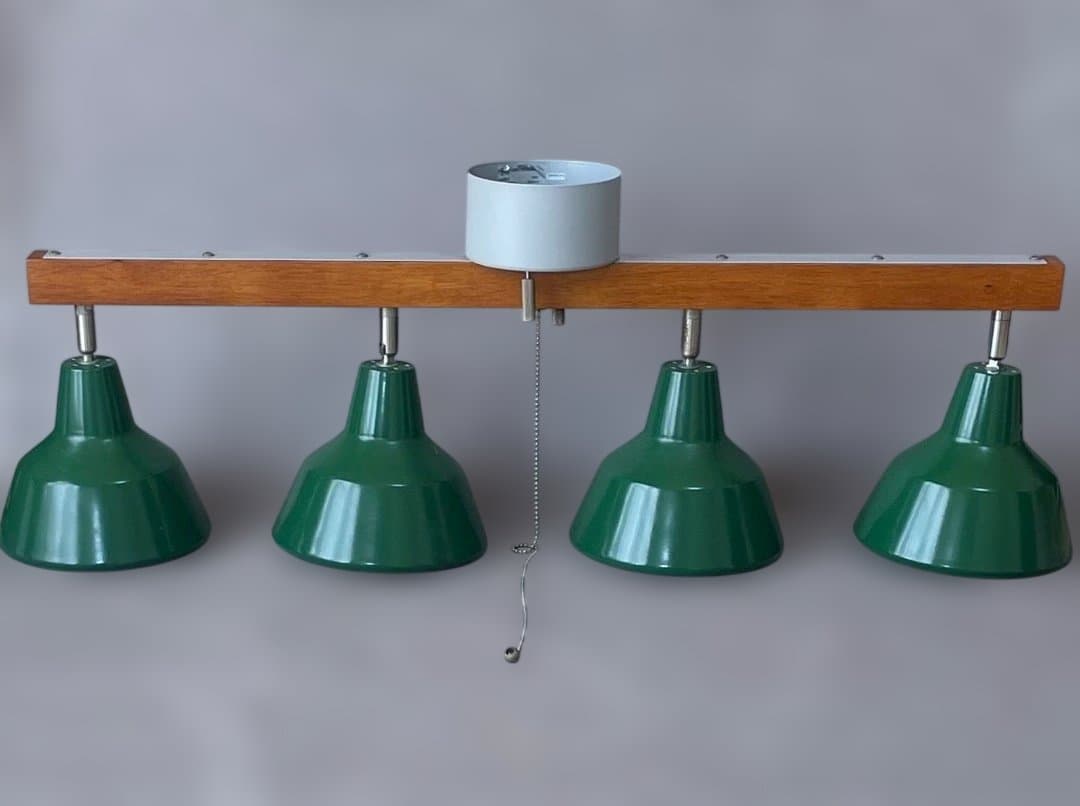 希少✨完動品✨HERMOSA MARTTI 4 ホーローランプ シーリングライト