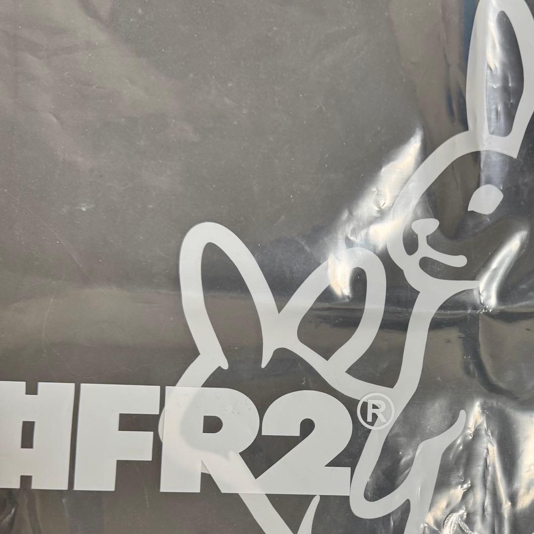 12月迄#FR2 ブラック Heart Rabbit Hoodie XL 未使用