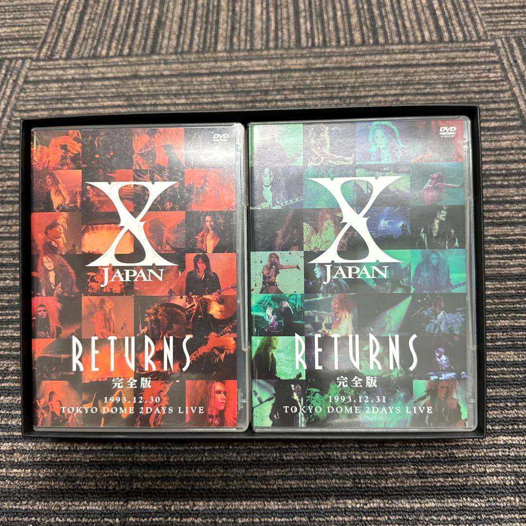 【激レア】X JAPAN 『RETURNS 』完全版