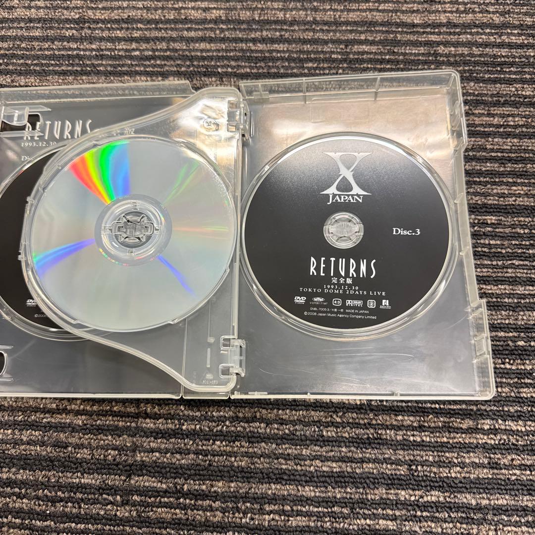 【激レア】X JAPAN 『RETURNS 』完全版