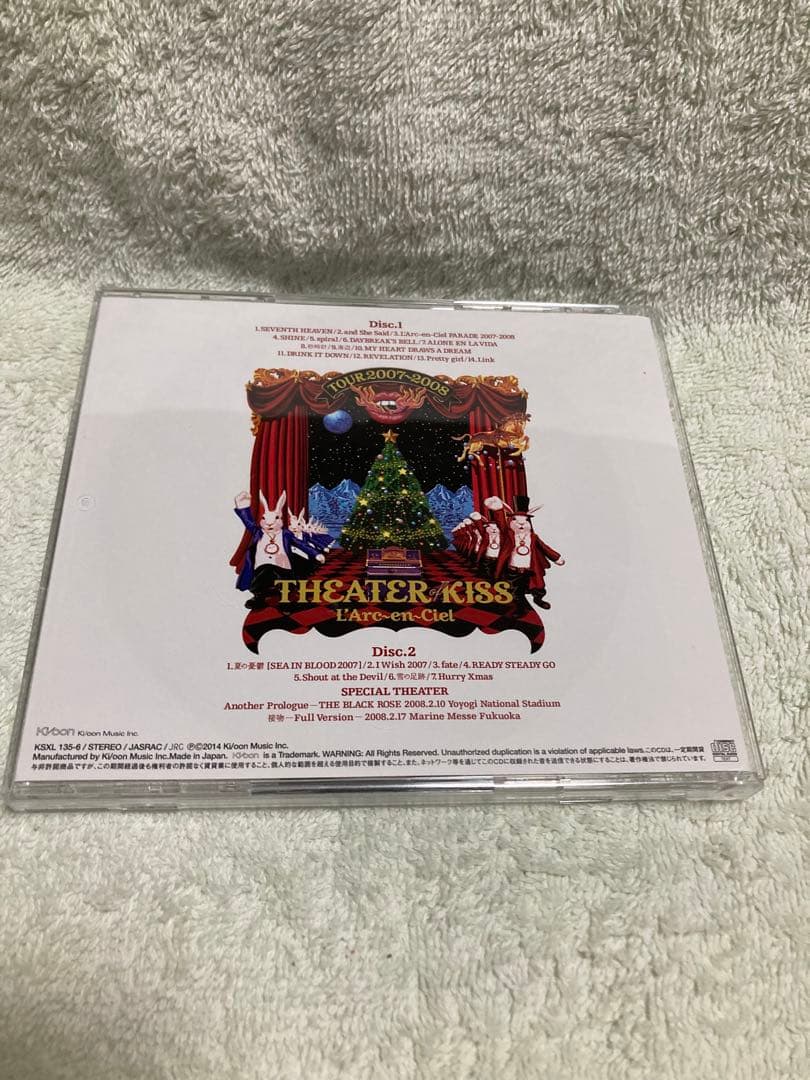 邦楽 L'Arc~en~Ciel L'7+THEATER OF KISS LIVECD