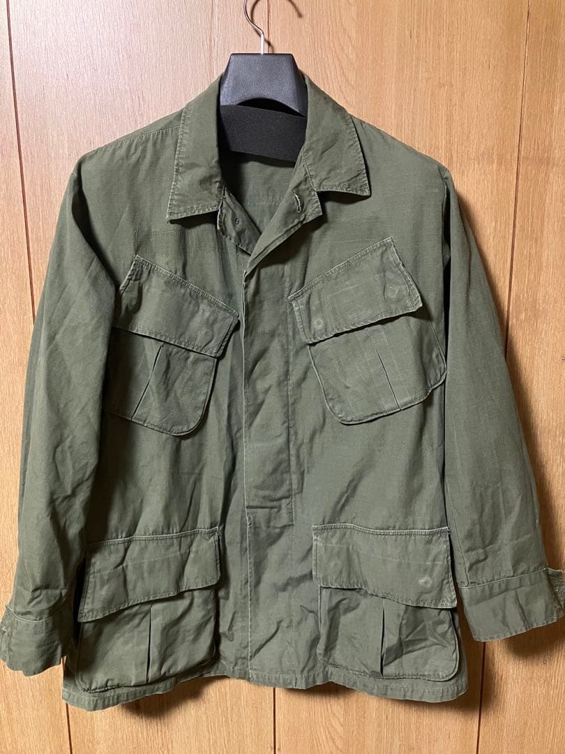 ジャングルファティーグジャケット 米軍実物 SMALL SHORT