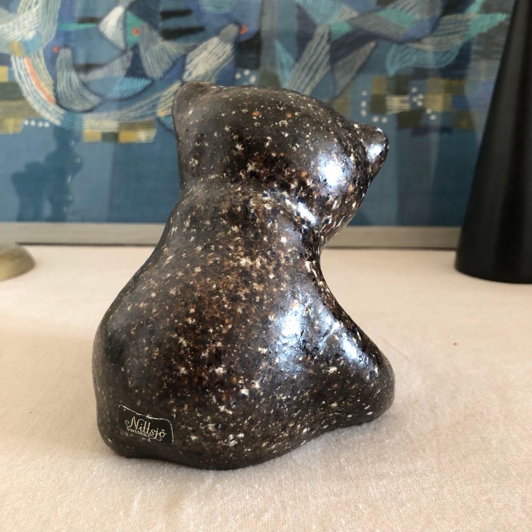 北欧　NITTSJO Thomas Hellstrom クマ　アンティーク