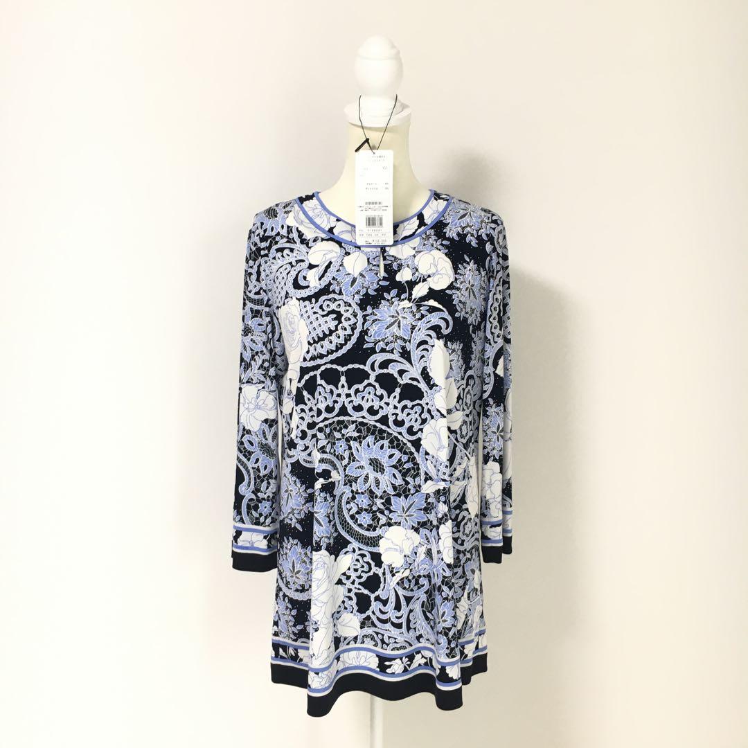 近年未使用　LEONARD レオナール　カンカン　チュニック　タグ付　42