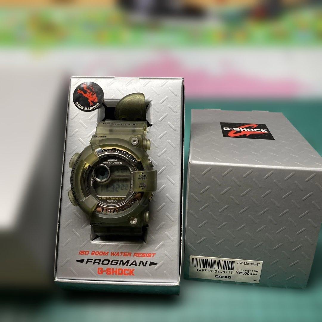 G-SHOCK メンインスモークフロッグマン　DW-8200MS-8T