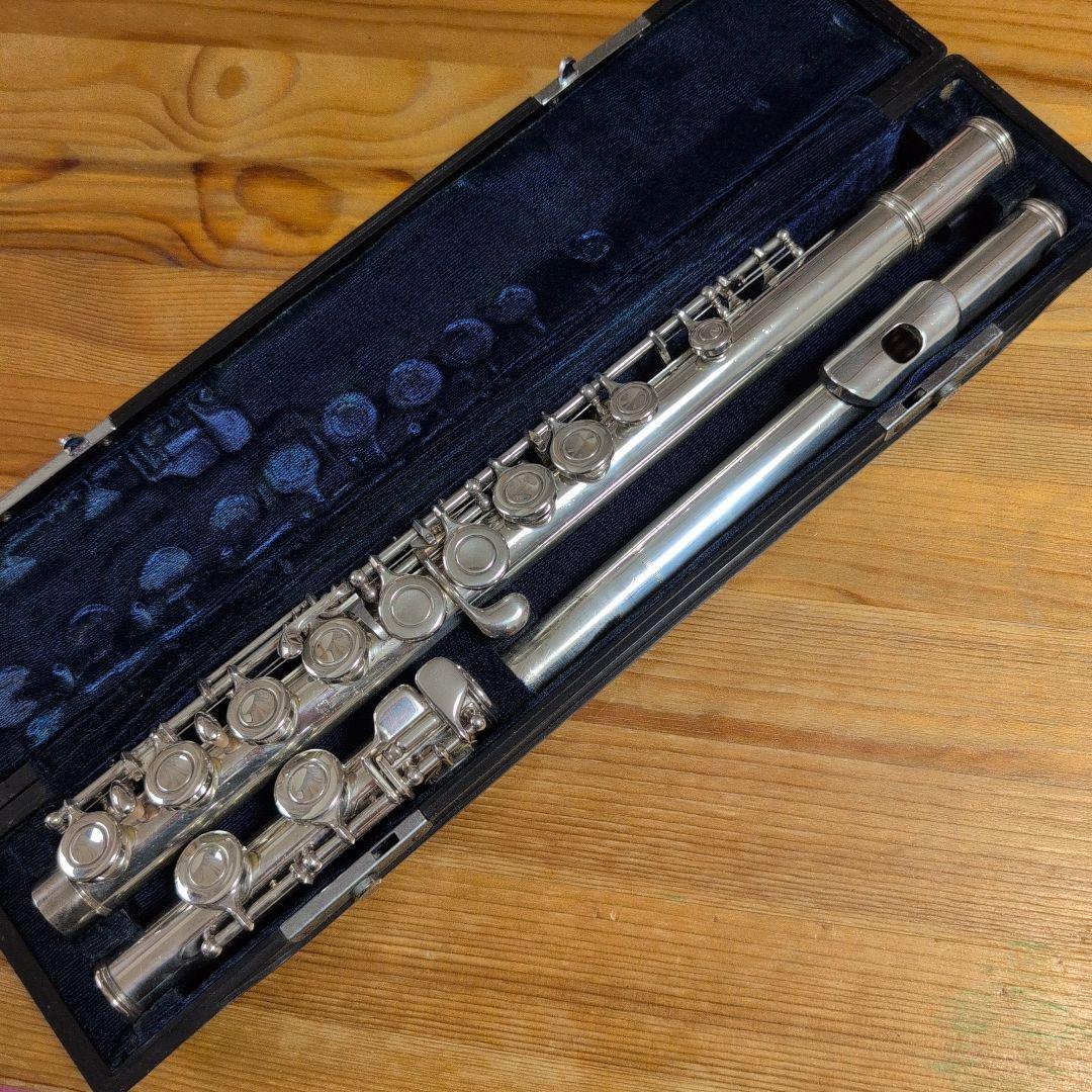 【中古送料込】YAMAHAフルート　YFL-31　頭部管銀製