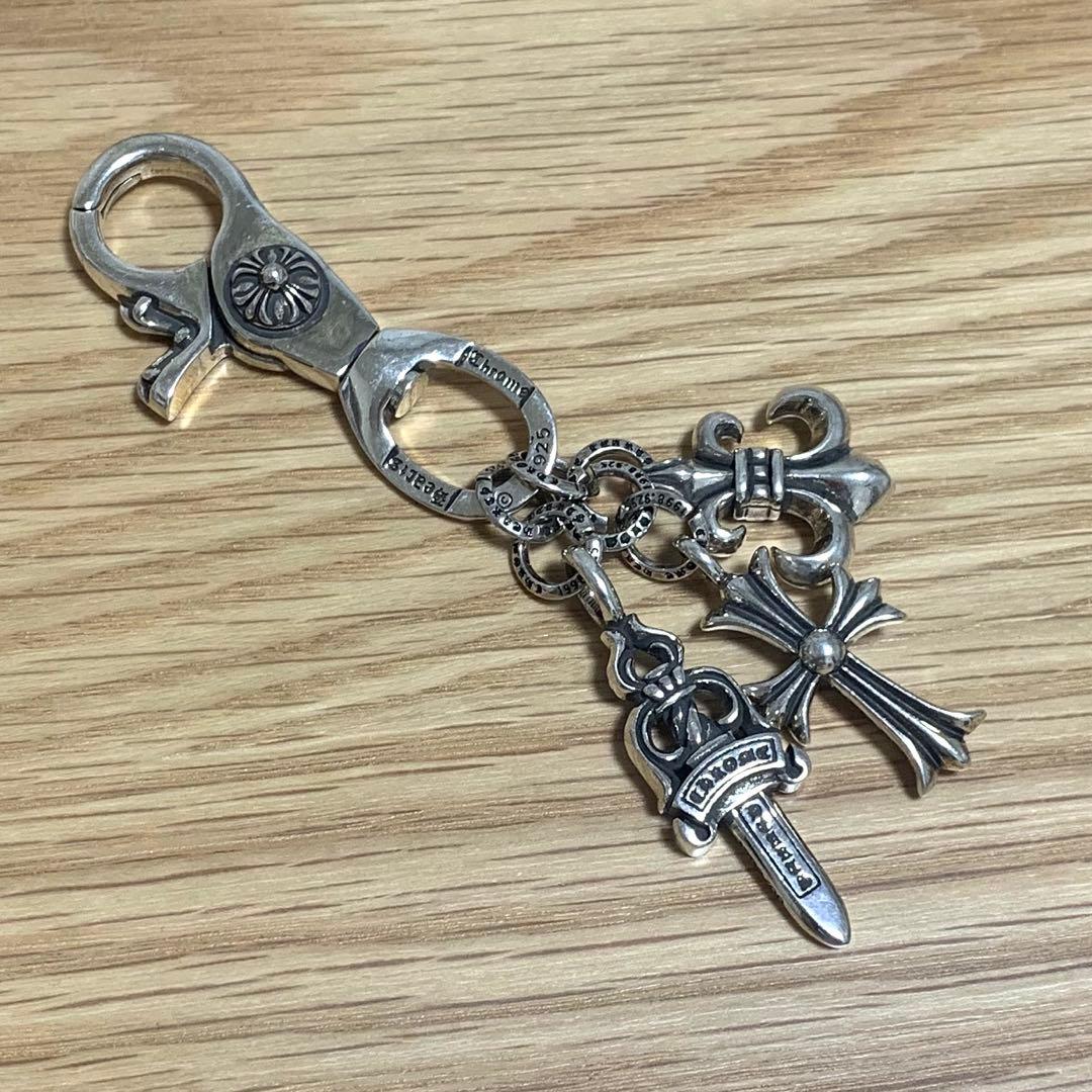 値下げ不可 シルバー キーホルダー ChromHearts クロムハーツ好きに⭐︎