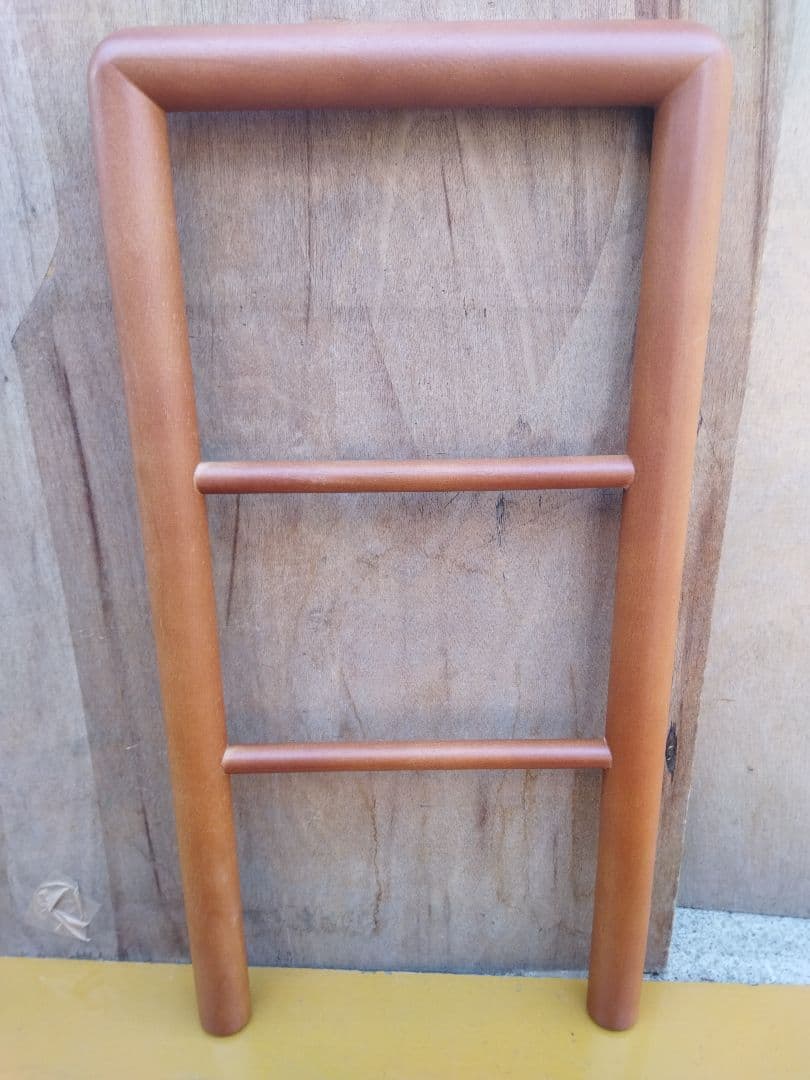 木製手すり付き　玄関踏み台　未使用品　組立説明書付き　補助