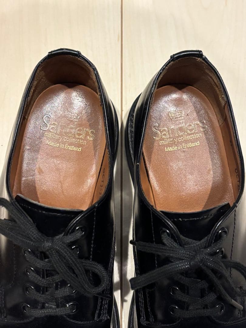 SALE！ Sanders Military Derby Shoe GB 5.5