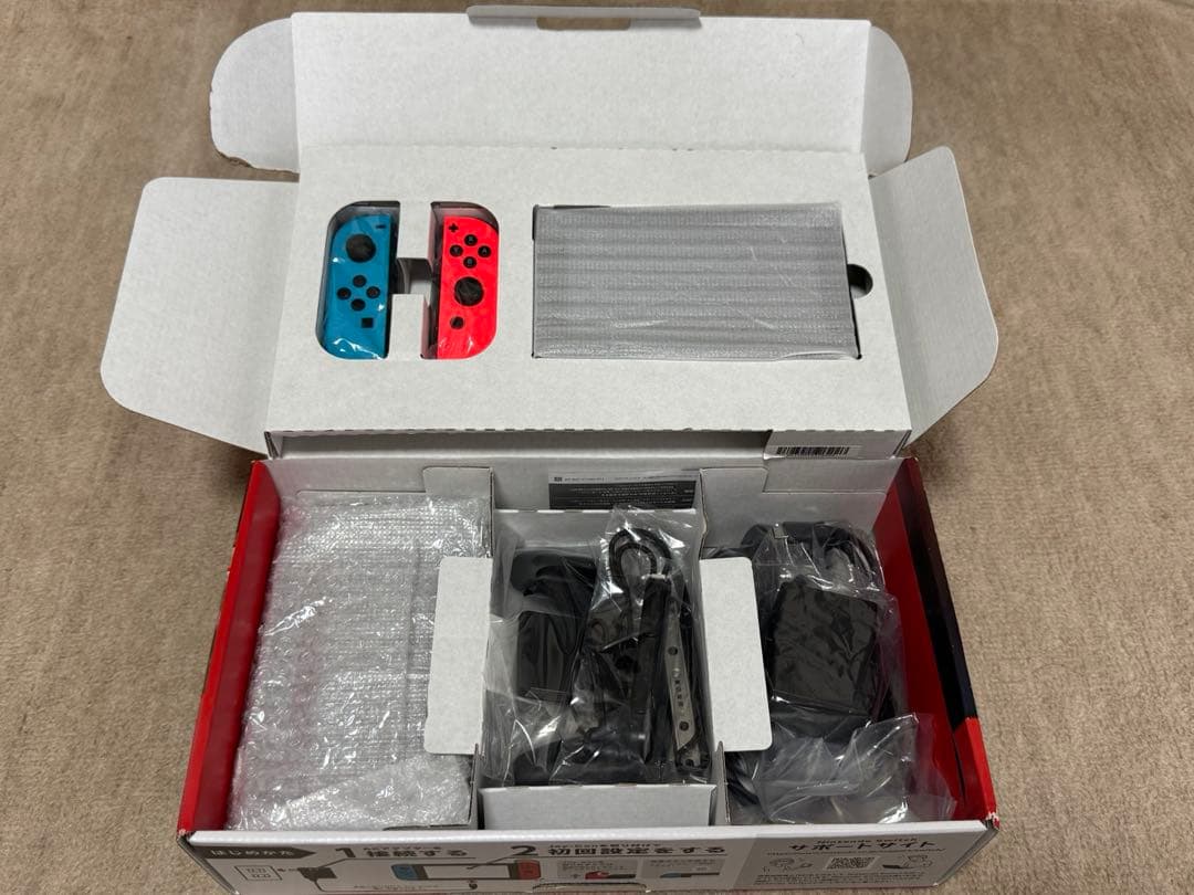 Nintendo Switch ネオンブルー/ネオンレッド＋あつまれどうぶつの森