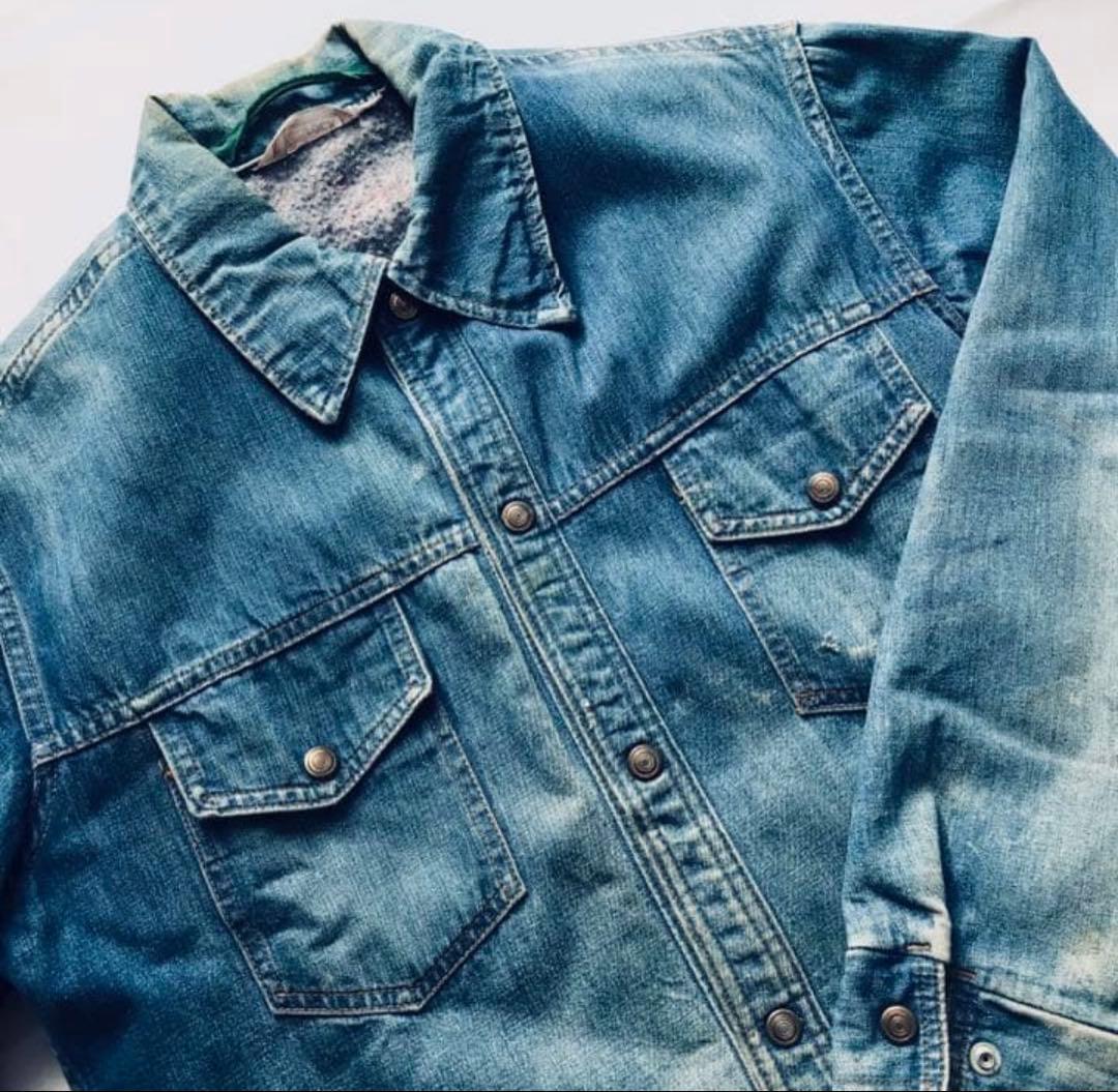 60s 70s ヴィンテージ ビンテージ　古着　デニム G ジャケット