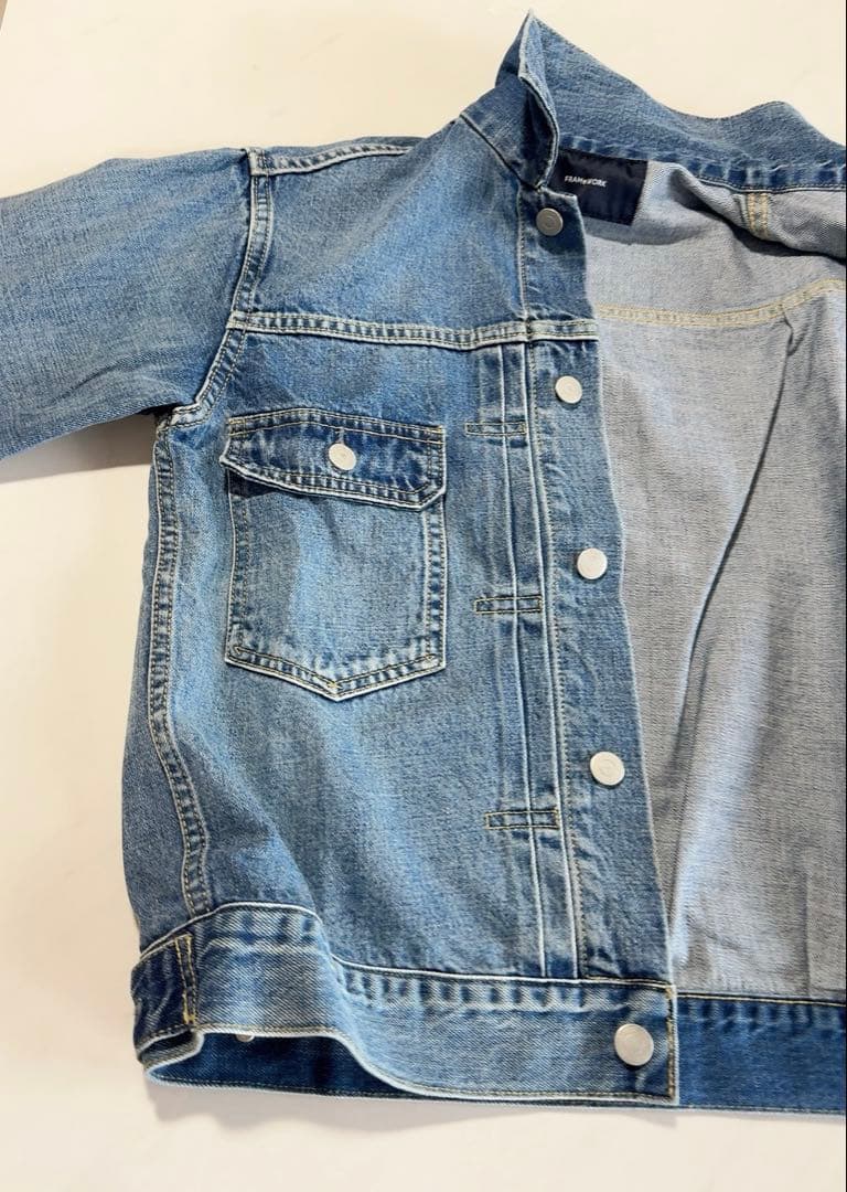 【未使用】FRAMeWORK デニムジャケット、フレームワークデニム 38サイズ
