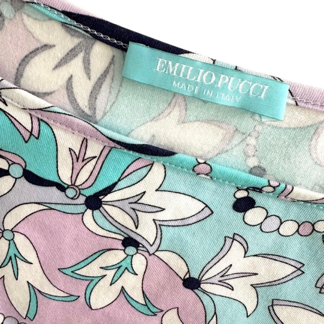 エミリオプッチ【EMILIO PUCCI】Tシャツ　トップス　カットソー　美品