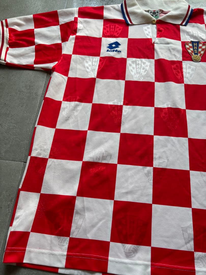 1996年　クロアチア代表　ロット　ホームユニフォーム　正規品　当時物