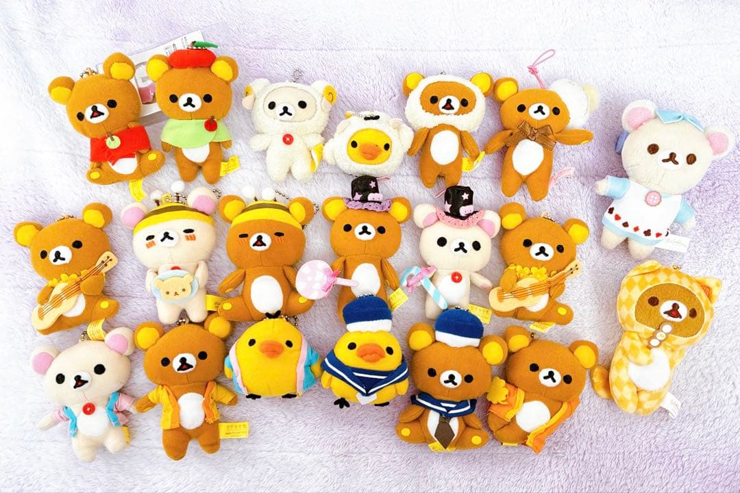 リラックマ　コリラックマ　キイロイトリ　マスコット　20点