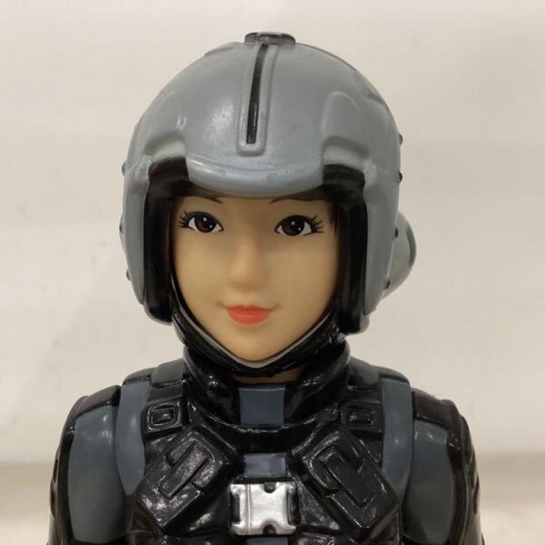 M1号 ゴジラ×メカゴジラ 家城茜隊員 ソフビ