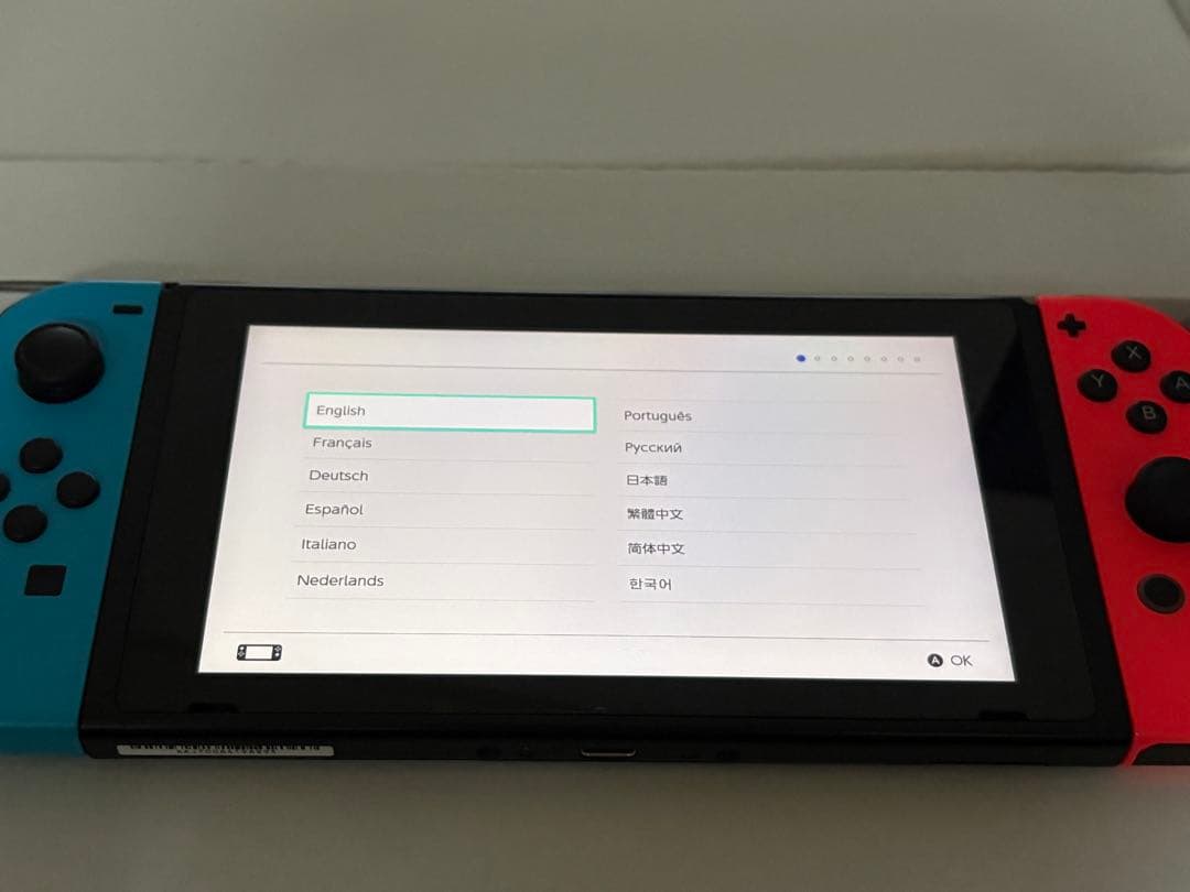 Nintendo Switch本体 全付属品あり256GBmicroSDつき