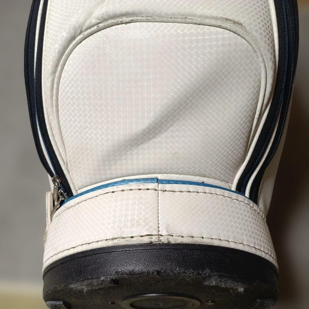 Titleist ゴルフキャディバッグ ホワイト/ネイビー