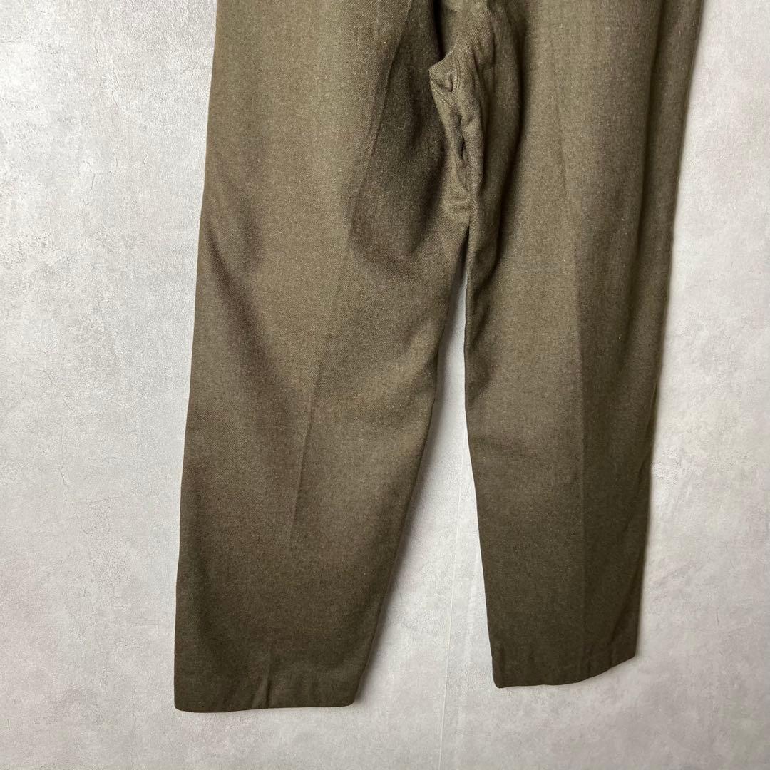 50s フランス軍 M-52 ウールトラウザーズ M52 厚手 vintage