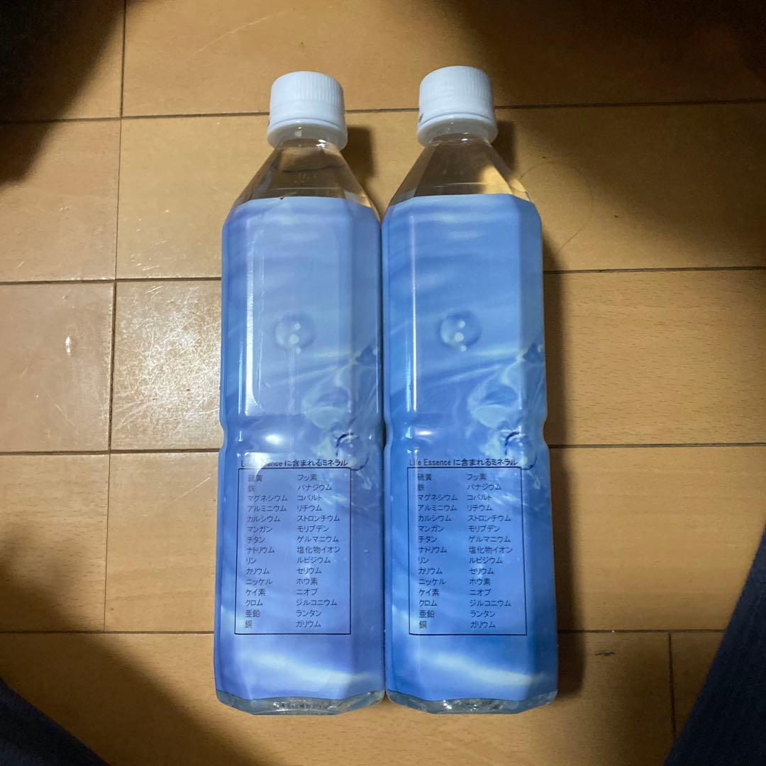 【新品未使用】クラブエコウォーター　ライフエッセンス　600ml 2本